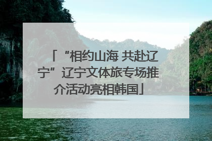 “相约山海 共赴辽宁”辽宁文体旅专场推介活动亮相韩国