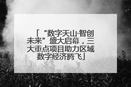 “数字天山·智创未来”盛大启幕，三大重点项目助力区域数字经济腾飞