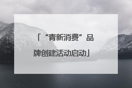 “青新消费”品牌创建活动启动