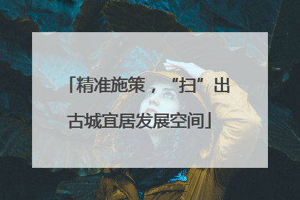 精准施策，“扫”出古城宜居发展空间