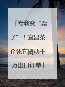 专利变“票子”！宜昌茶企凭它撬动千万出口订单