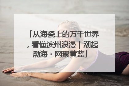 从海瓷上的万千世界，看懂滨州浪漫｜潮起渤海・网聚黄蓝