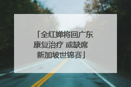 全红婵将回广东康复治疗 或缺席新加坡世锦赛