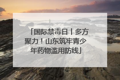 国际禁毒日丨多方聚力！山东筑牢青少年药物滥用防线