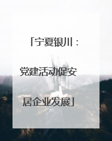 宁夏银川：党建活动促安居企业发展