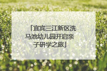 宜宾三江新区洗马池幼儿园开启亲子研学之旅