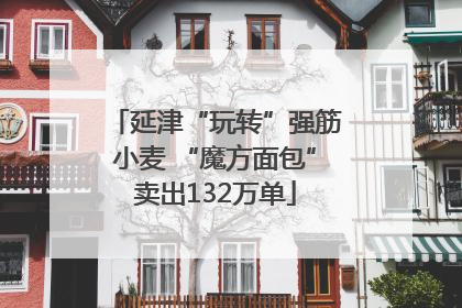 延津“玩转”强筋小麦 “魔方面包”卖出132万单