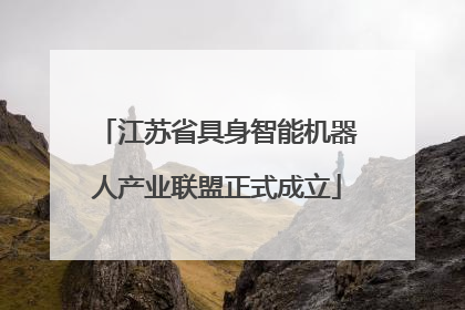 江苏省具身智能机器人产业联盟正式成立