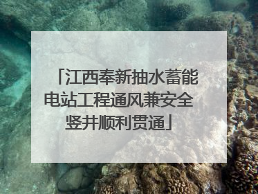 江西奉新抽水蓄能电站工程通风兼安全竖井顺利贯通