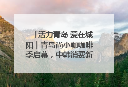 活力青岛 爱在城阳｜青岛尚小咖咖啡季启幕，中韩消费新场景点燃夏日热情