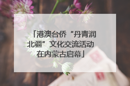 港澳台侨“丹青润北疆”文化交流活动在内蒙古启幕
