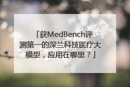 获MedBench评测第一的深兰科技医疗大模型，应用在哪里？