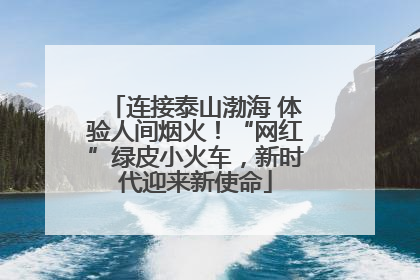 连接泰山渤海 体验人间烟火！“网红”绿皮小火车，新时代迎来新使命