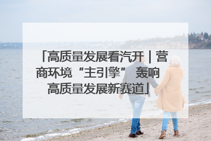 高质量发展看汽开｜营商环境“主引擎” 轰响高质量发展新赛道