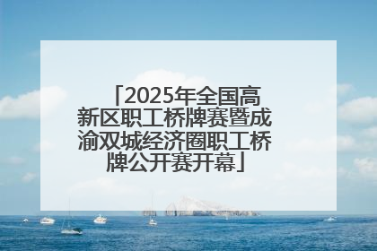 2025年全国高新区职工桥牌赛暨成渝双城经济圈职工桥牌公开赛开幕
